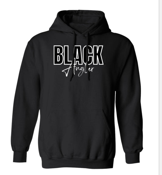 Black Angler Hoodie